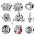 925 Sterling Silber Europäische Charms mit AAA CZ